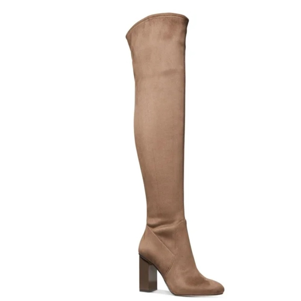 MICHAEL Michael Kors Tan Over the Knee Boots